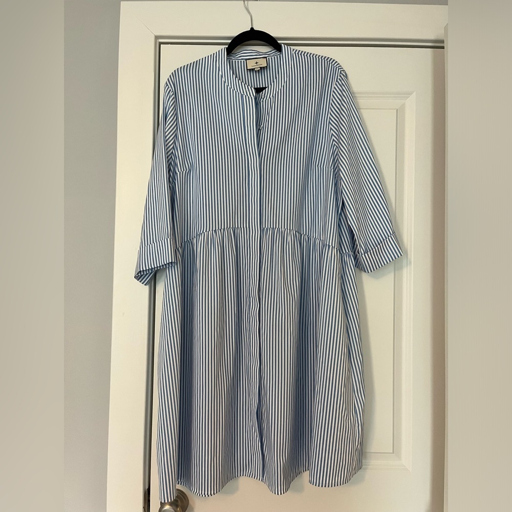 Tuckernuck Striped Royal Shirt Dress